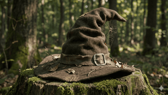 Registros de chapéus cônicos existem desde a Idade do Bronze, quando sacerdotes os usavam em rituais, associando-os ao conhecimento e à autoridade