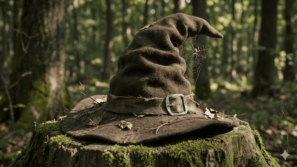 Registros de chapéus cônicos existem desde a Idade do Bronze, quando sacerdotes os usavam em rituais, associando-os ao conhecimento e à autoridade