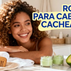 Misturinha simples que deixa o cabelo cacheado soltinho e cheiroso