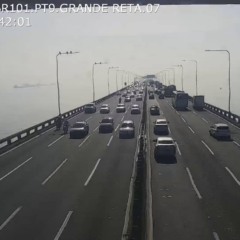 Veja como está o fluxo na Ponte Rio-Niterói nesta quinta (06/11)