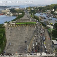 Trânsito na Ponte Rio-Niterói nesta segunda (10/11): veja como está o fluxo pela manhã