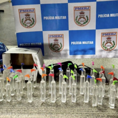 Maricá: homem é preso com 63 frascos de lança perfume em operação na RJ-106