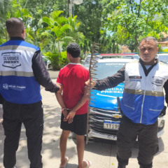 Niterói: veja a lança encontrada após perseguição a suspeitos