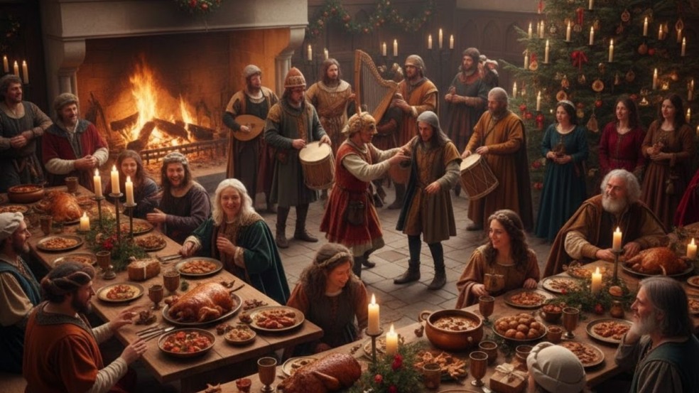 Festas, banquetes e rituais: o Natal medieval que durava 12 dias Festas, banquetes e rituais: o Natal medieval que durava 12 dias