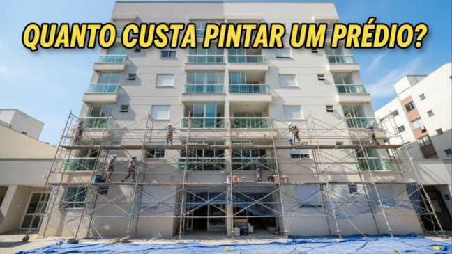 Quanto custa pintar toda a fachada de um prédio de 10 andares em novembro de 2025