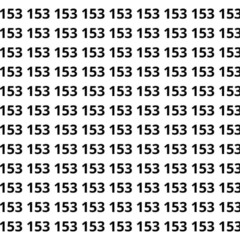 Só os olhos mais atentos conseguem ver o número 753 escondido