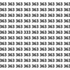 O número escondido na imagem desafia atenção e foco