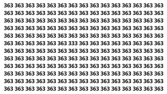 O número escondido na imagem desafia atenção e foco