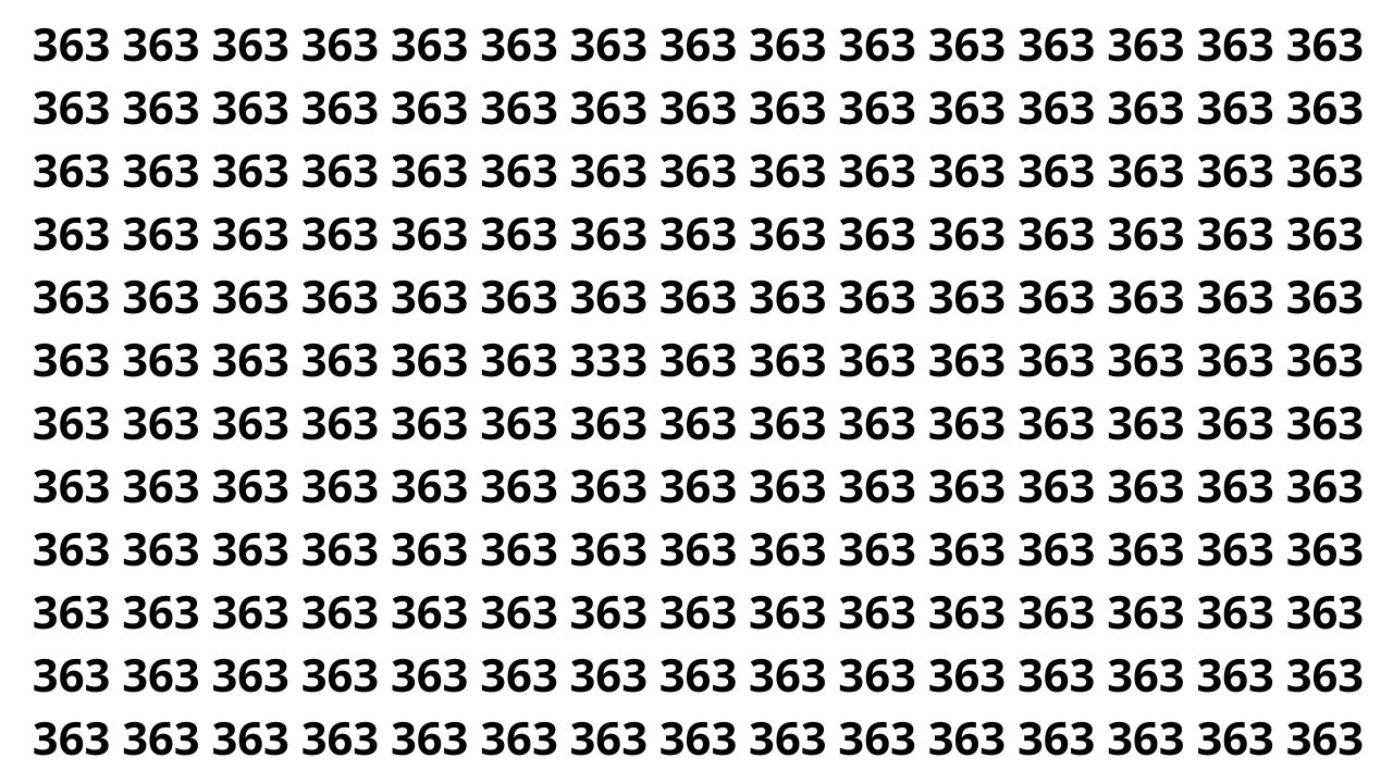 O número escondido na imagem desafia atenção e foco