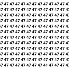 Observe bem e localize o número camuflado na imagem