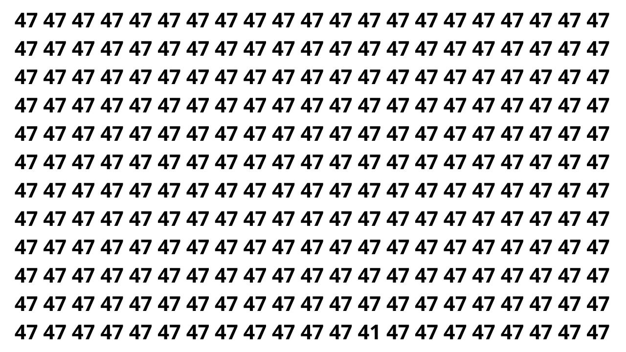 Observe bem e localize o número camuflado na imagem