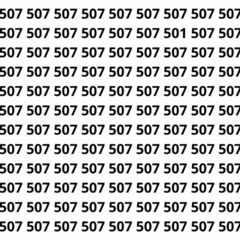 Apenas alguns conseguem encontrar o número diferente tão rápido