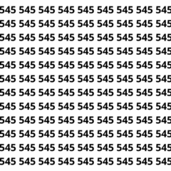 Apenas os mais atentos identificam o número 454 rapidamente