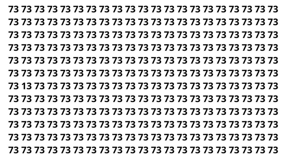 Tem um número escondido aqui e você só tem 7 segundos para encontrar