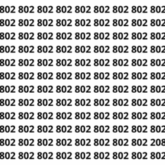 Números iguais escondem um detalhe que vai desafiar seus olhos