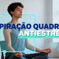 Técnica de respiração quadrada usada por atletas para controlar o estresse