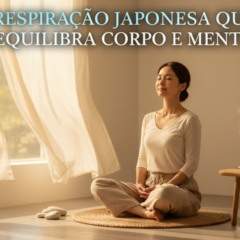 Técnica japonesa de respiração usada para equilibrar energia e clareza mental