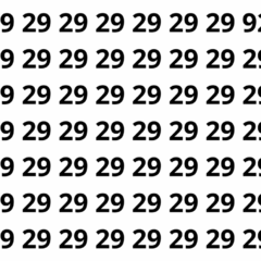 Encontre o número escondido na ilusão de ótica em 10 segundos