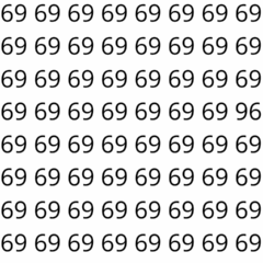 Encontre o número escondido na ilusão de ótica em 15 segundos