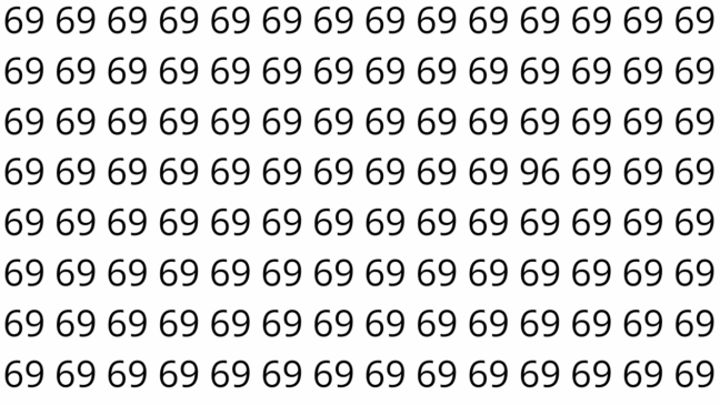 Encontre o número escondido na ilusão de ótica em 15 segundos