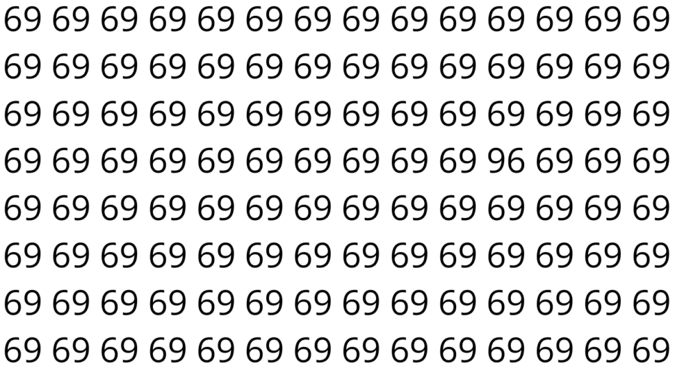 Encontre o número escondido na ilusão de ótica em 15 segundos