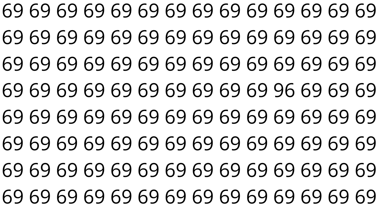 Encontre o número escondido na ilusão de ótica em 15 segundos