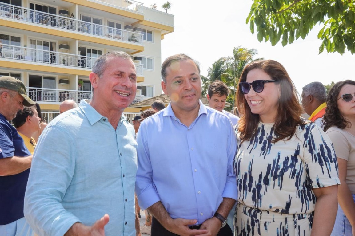 obras de infraestrutura no Campo Belo, em Itaipu