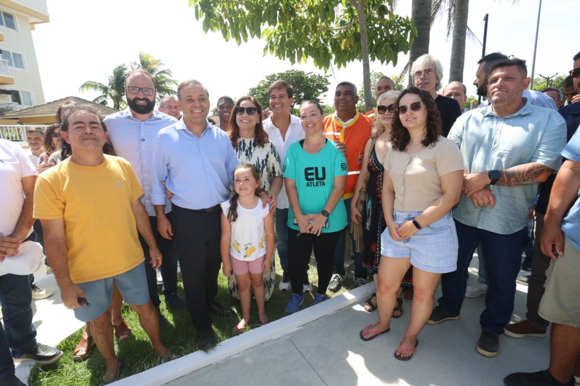 obras de infraestrutura no Campo Belo, em Itaipu