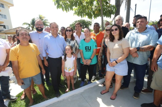 obras de infraestrutura no Campo Belo, em Itaipu