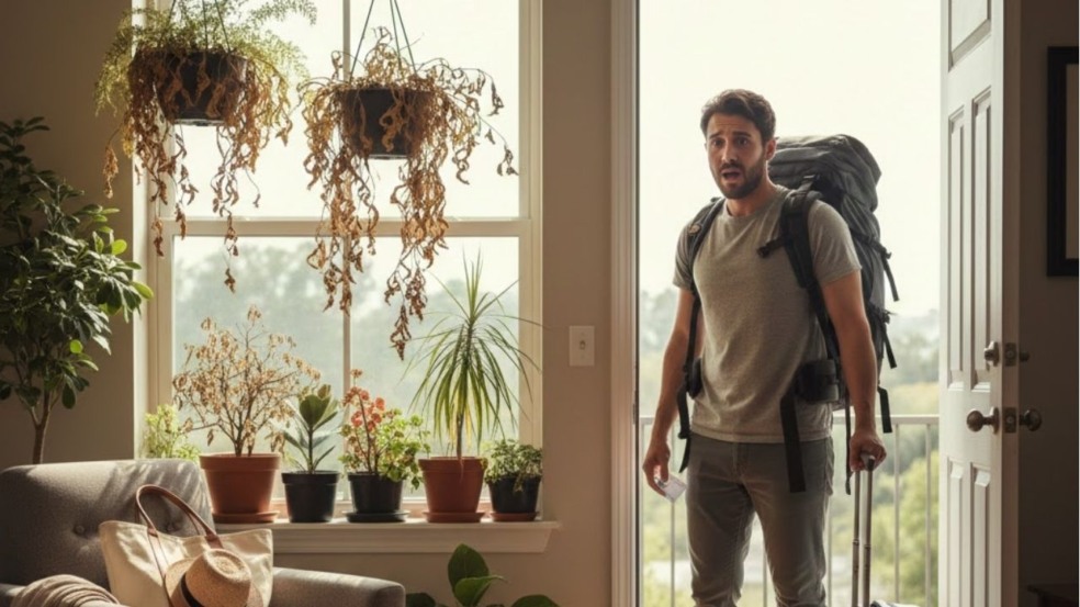 Como manter as plantas vivas enquanto você viaja no fim do ano?