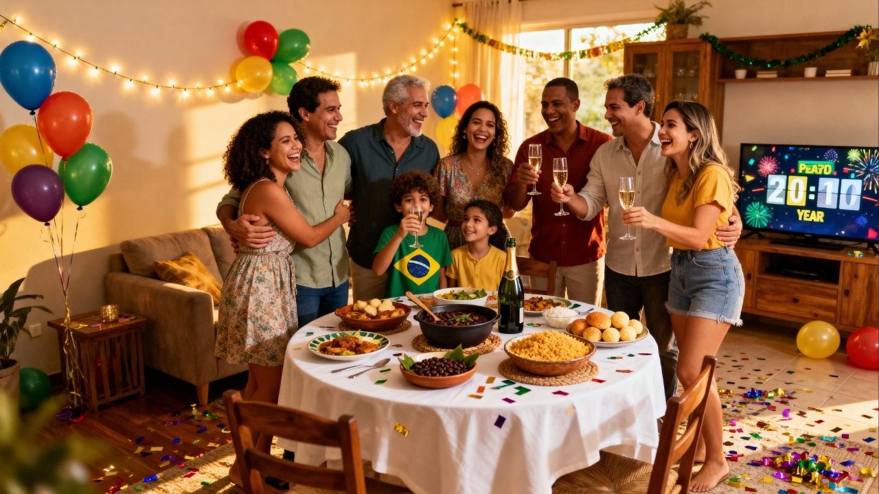 Quanto custa montar uma festa de Ano Novo em casa para até 10 pessoas