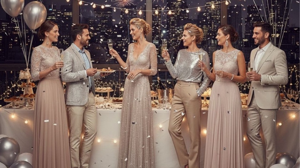 Alternativas ao branco para looks de Ano Novo cheios de charme Alternativas ao branco para looks de Ano Novo cheios de charme