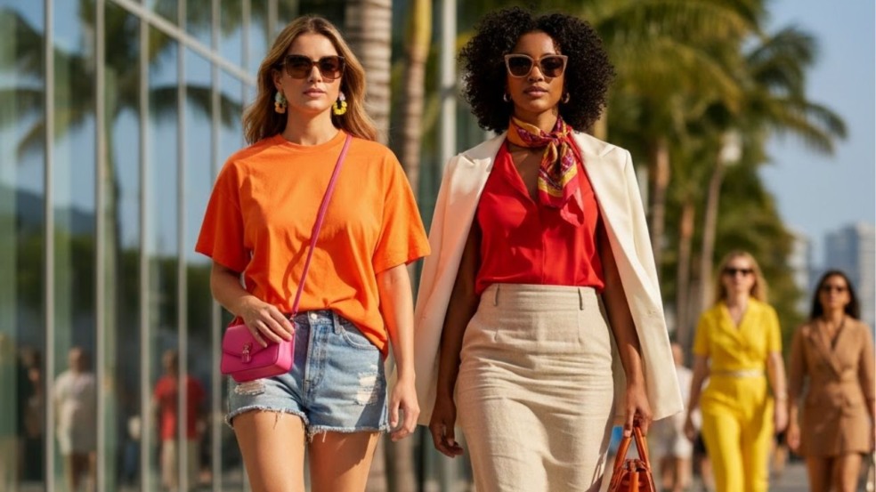 Estas cores estão com tudo no verão 2026 Estas cores estão com tudo no verão 2026