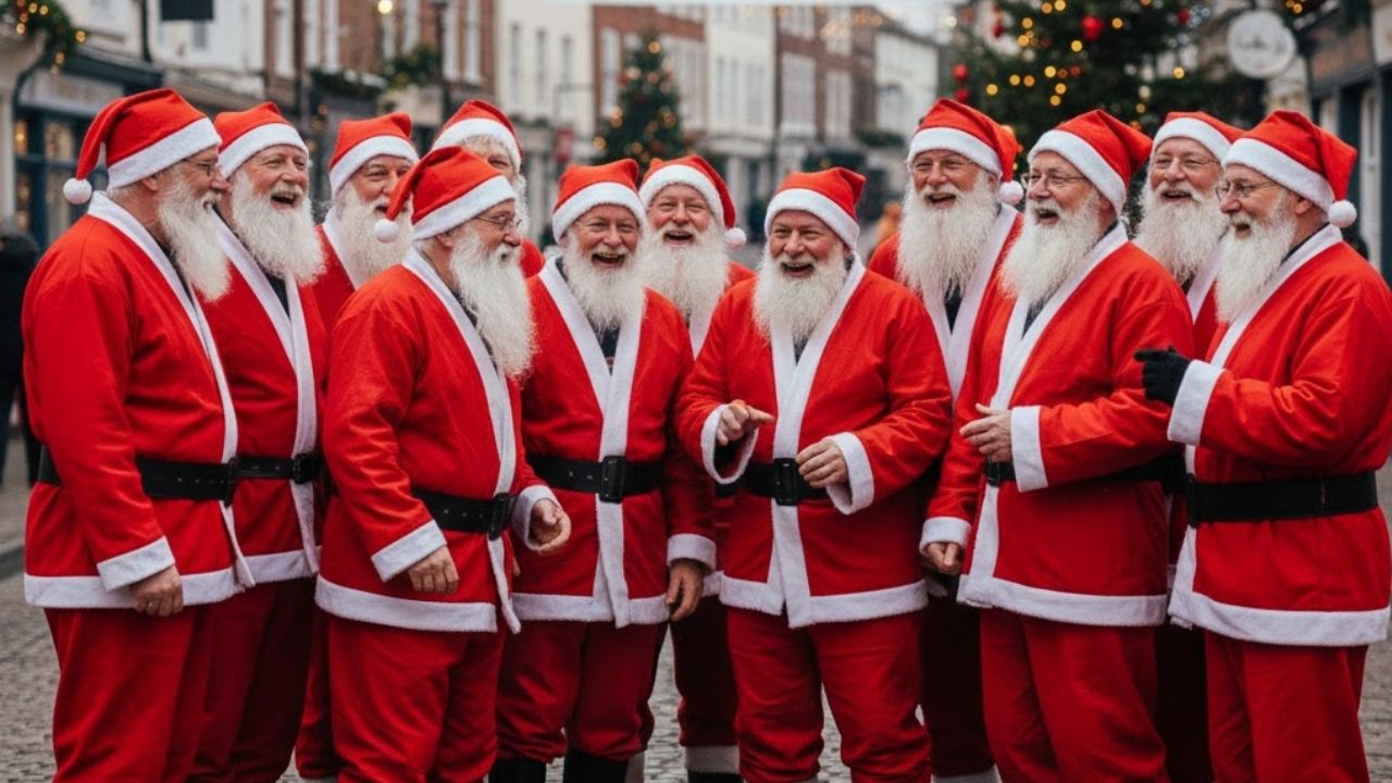 O encontro de papais noéis que entrou para o livro dos recordes