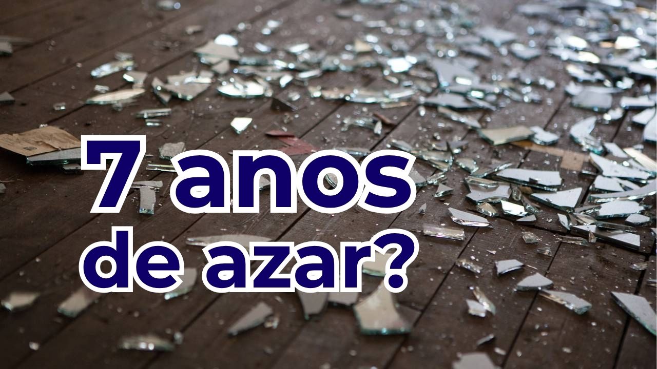 Quebrar um espelho realmente dá azar? Conheça a origem dessa história