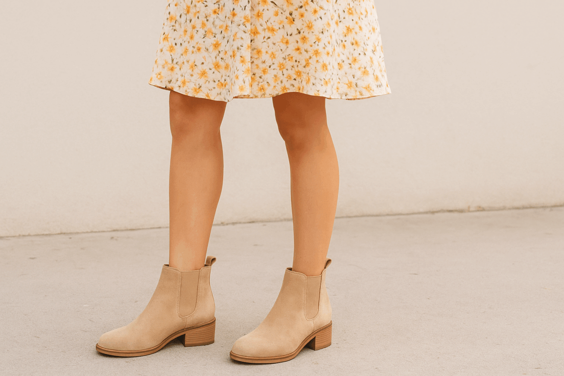 Como usar botas mesmo nos dias quentes, sem abrir mão do conforto