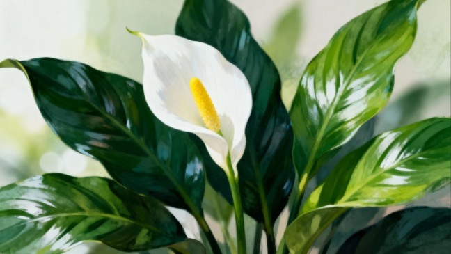Onde deixar o Lírio-da-Paz para purificar a energia antes do ano novo, segundo o Feng Shui