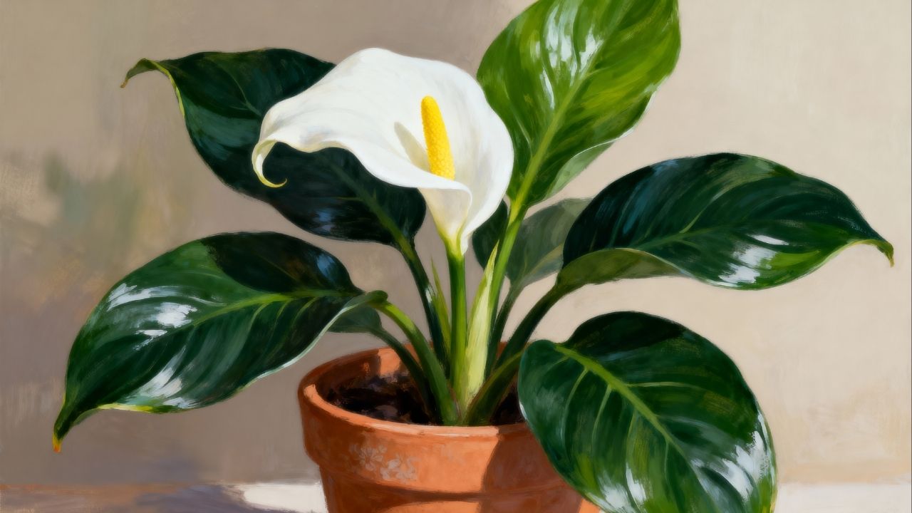 Onde deixar o Lírio-da-Paz para purificar a energia antes do ano novo, segundo o Feng Shui