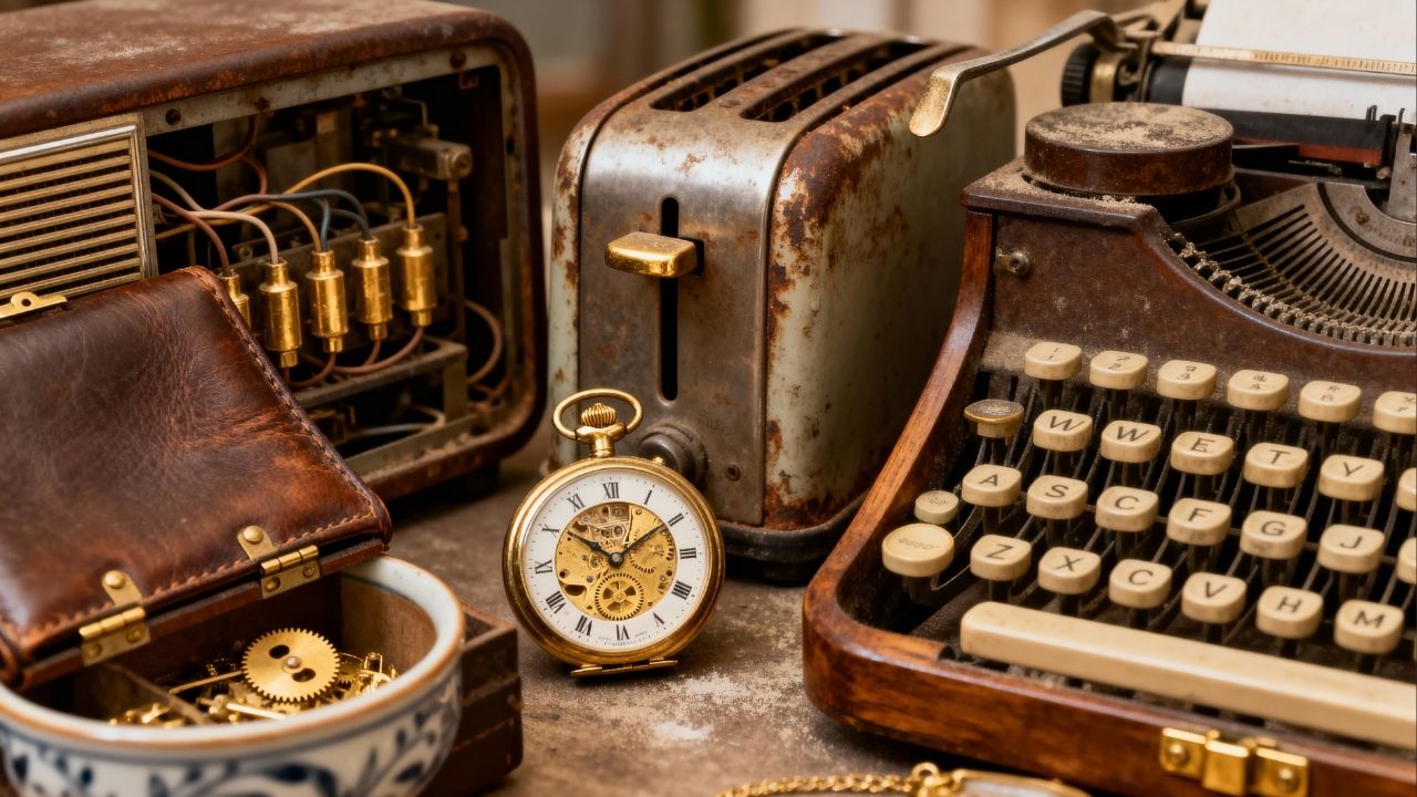 Como identificar eletrodomésticos e produtos antigos que escondem ouro na estrutura