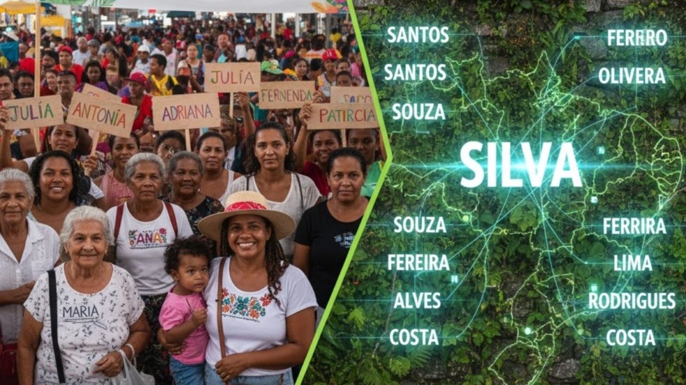 IBGE revela nomes mais comuns no Brasil. O seu está na lista? IBGE revela nomes mais comuns no Brasil. O seu está na lista?