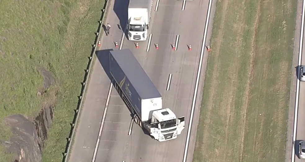 Bloqueio no Rodoanel: motorista confessa farsa com bomba falsa
