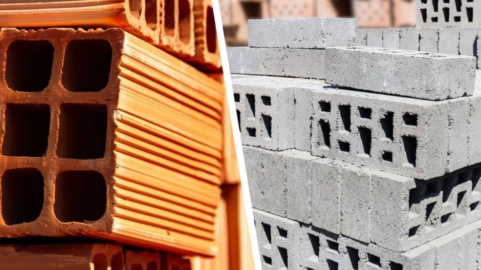 Tijolo tradicional ou bloco de concreto: qual vale mais a pena?
