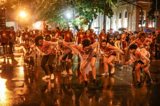 Ensaio da Unidos do Viradouro na Avenida Amaral Peixoto | Foto: Arquivo Viradouro