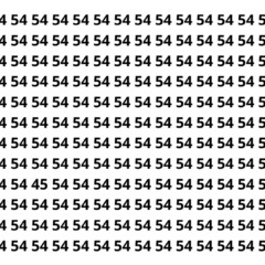 Você consegue localizar o número que todos estão tentando ver?