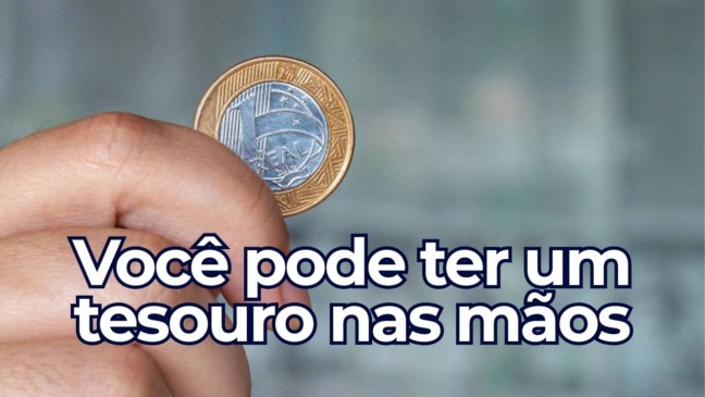 7 moedas de 1 real que podem valer mais de mil reais hoje em dia