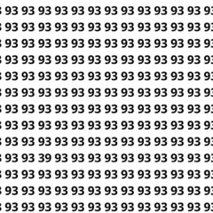 Apenas os olhos mais atentos conseguem localizar o número secreto