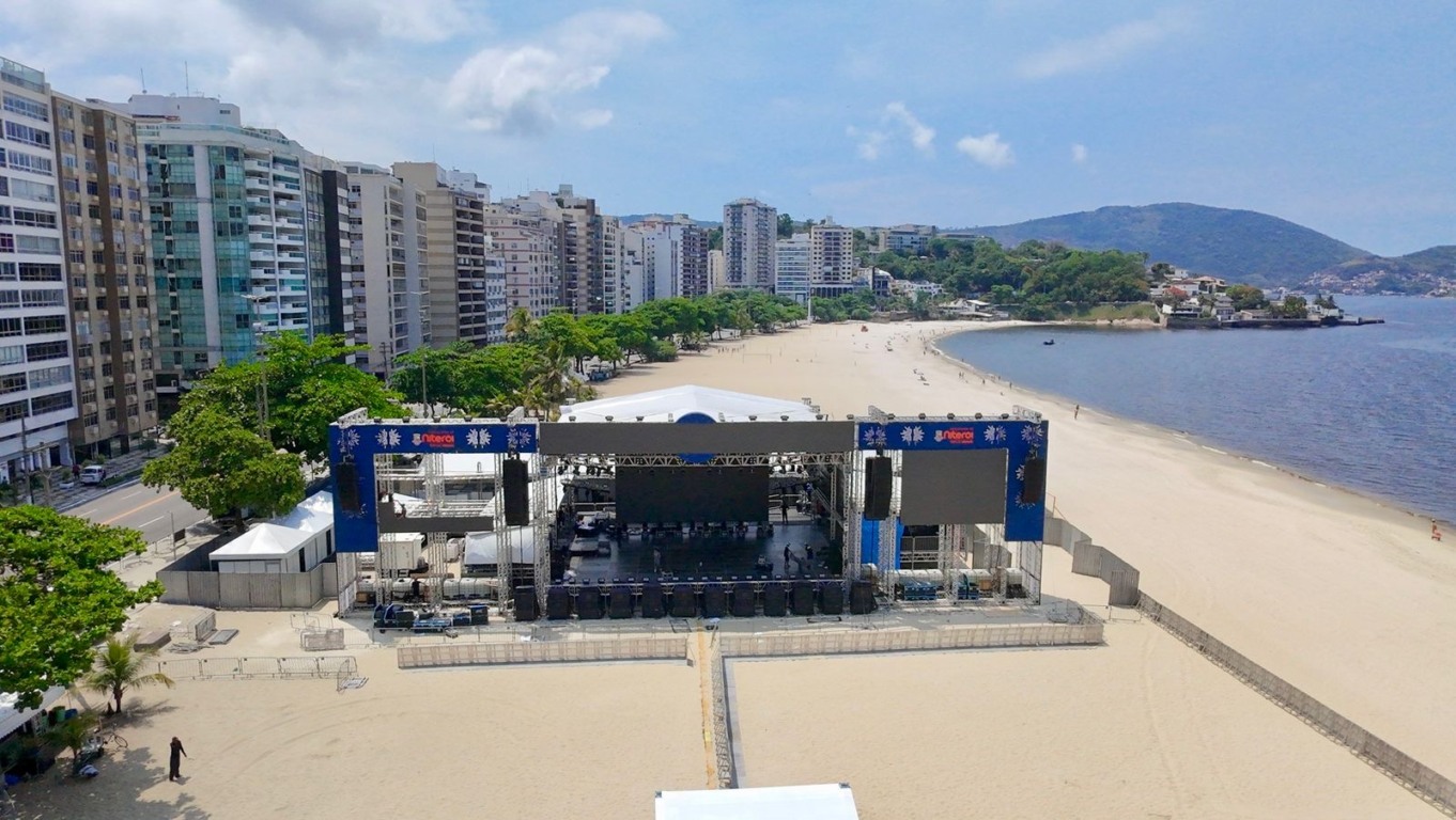 Foto: Drone do Cidade de Niterói