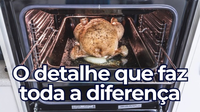 O segredo para assar aves natalinas no ponto certo está na altura da grelha