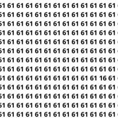 Você consegue ver o número secreto que todos procuram