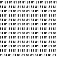 5 em cada 20 pessoas falham em identificar o número secreto